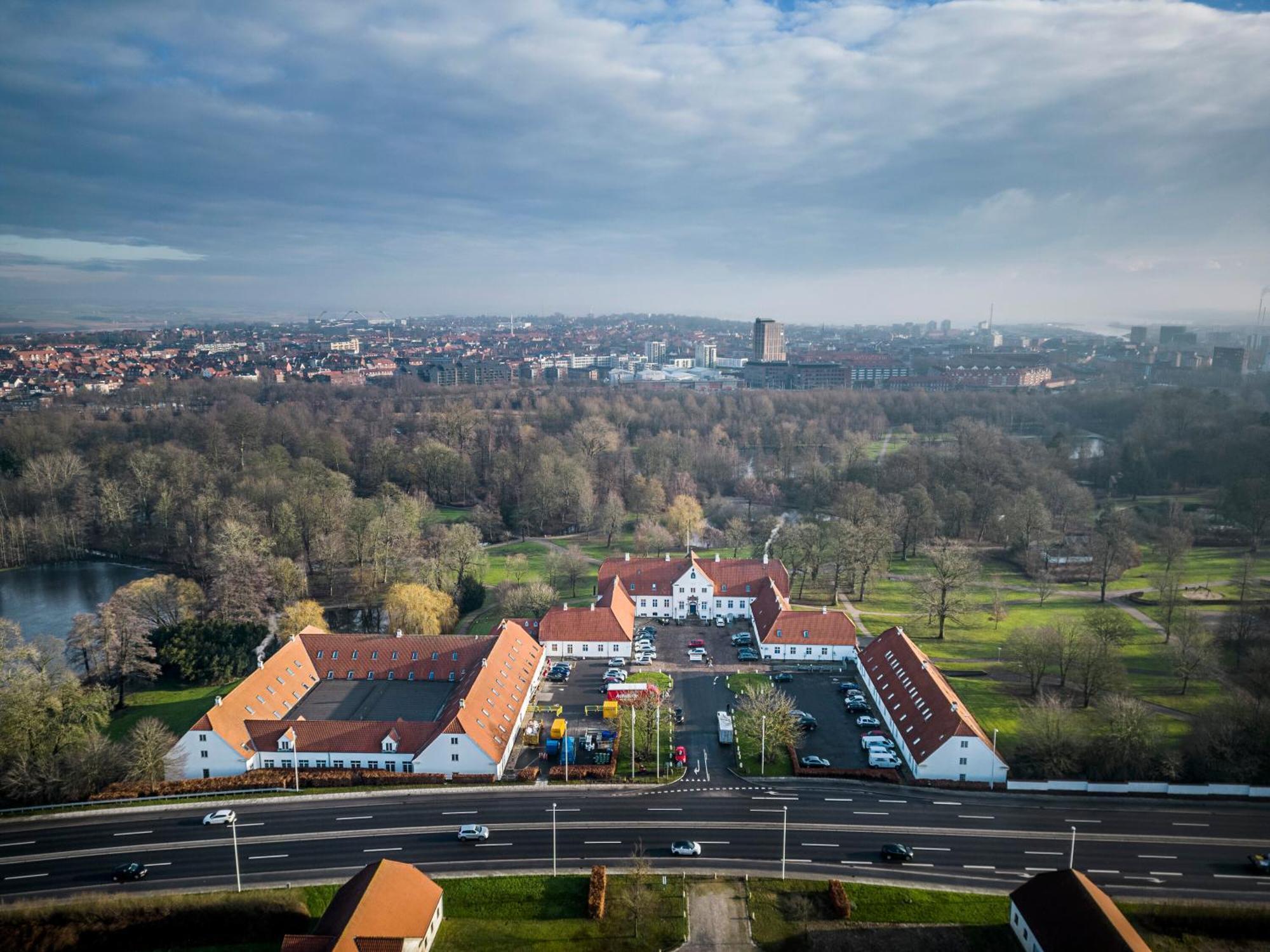 Comwell Bygholm Park Hotel Horsens Exterior foto